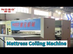 Automatic Conjoined Mattress Coiling Machine 5mpa Hydraulic Pressure 150 Units/ Shift