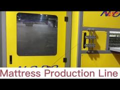 4.5 Kilowatt Automatic Mattress Production Line 1.8 - 2.5mm Diameter Servo Motor