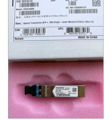 China SFP+ Module 10G 1310NM 10KM OSX010000 S6720-30C-EI-24S-AC/S6720-54C-EI-48S-AC/S6700-24-EI S6720-30C-EI-24S-AC/S6720-54C-EI-48S-AC 02318170 Huawei Transceiver Unit for sale