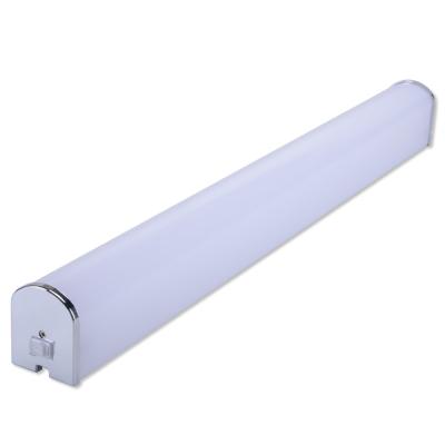 China Bathroom Hotel Hospitality Lighting AC 220-240V Driver Surface Mounted Linear LED Integrated Bathroom Mirror Light Fixture for sale