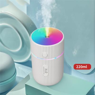 China Car Function Housing Use 220ml Desktop Ultrasonic Humidifier Mini Air Humidifier For Skin for sale