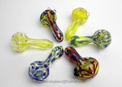 China Glass Smoking Pipes Beautiful Appearance Pipe Mini glass Pipe 2.9'' Glass Hand Pipe Best Spoon Pipes for for sale