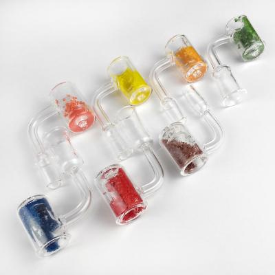 China Quartz Thermochromic Bucket Banger Quartz Thermochromic Banger Nails 10mm 14mm 18mm Male Female for Glass Bongs Dab Rigs for sale