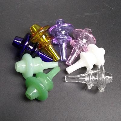 China Quartz Banger Nail Carb Cap Universal Colored Glass Capper Fit Thermal P Banger Quartz Enail for sale