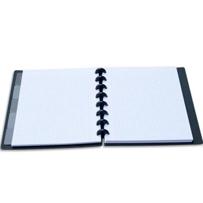 China Walmeck Office School Notebook A5 8 Ring Binder Home and More with Mushroom Holes for sale