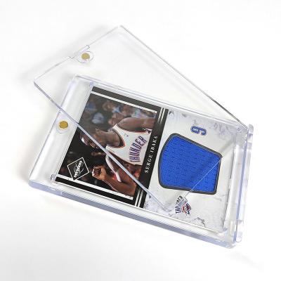 China Magnetic Card Holder 180pt Card Holders Compatible with Topps Donruss Panini Top Deck Fleer Standard Thickness Trading Cards for sale