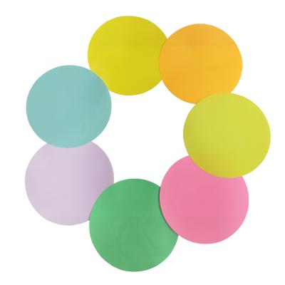 China Eco-Friendly / Durable Colorful Dry Erase Circles Vinyl Removable Dots For Organization And Decorations Classroom Adhesive Decals For Teachers Kids for sale