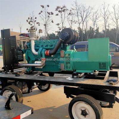 China hot sale silent diesel mobile trailer and low price weichai 200KW soundproof genset genset YF-ML200GF for sale