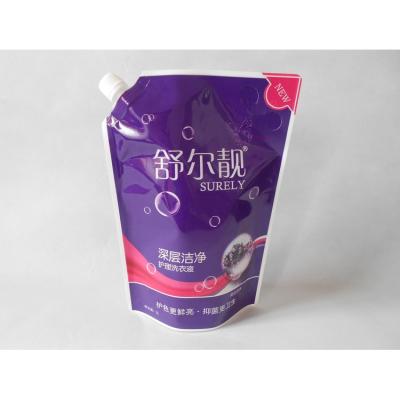 China Liquid Vertical Leakproof Laundry Packaging Bags Factory Made Food , Jet Printing Packaging Bags for sale