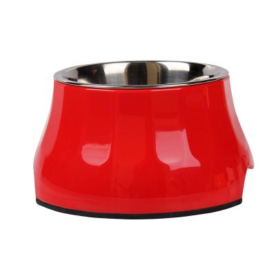 China Wholesales Viable High Quality Colors OEM Stainless Steel Removable For Reduce Pet Neck Pressure Elevated Pet Food Bowls for sale