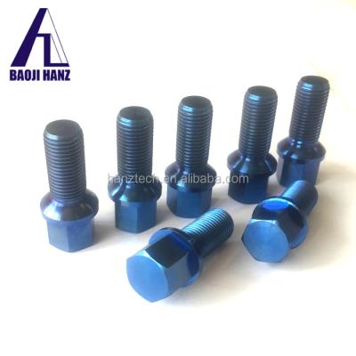 China Industry best price titanium wheel bolt nut m14x1.5 m12x1.25 for sale for sale