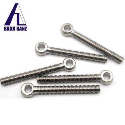 China Ti Machined Bicycle Gr2 Gr5 M6 M14 M8 Titanium Screws Titanium Eye Bolts for sale