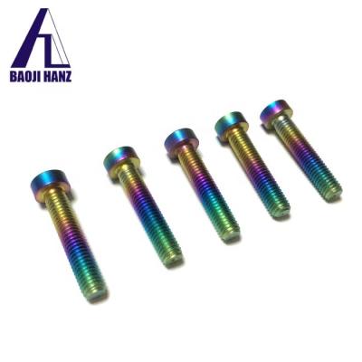 China Titanium Bicycle CHC M6 M7 M8x30 DIN 912 Titanium Bolts For Bike for sale