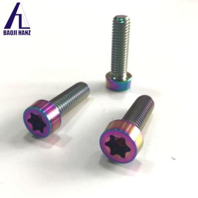 China Good Price Bicycle Thread Stem Gr2 Gr5 Nut Titanium Washers Bolt M3 Titanium Torx Screws for sale