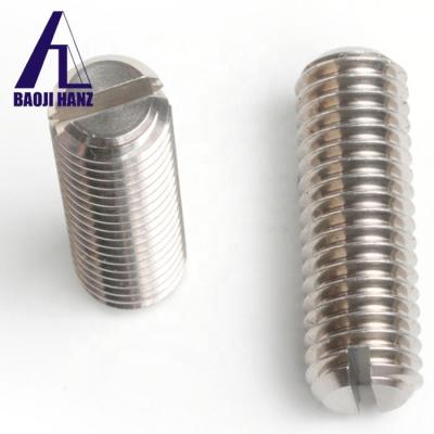 China Best Price Factory Purchase Factory Din 913 Gr5 Titanium Bicycle Gr5 Screws Titanium Bolts for sale