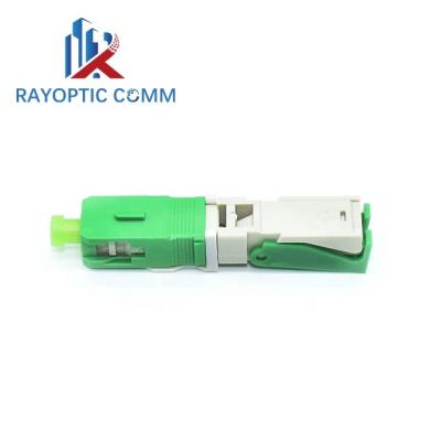 China China Manufacture Ftth Fiber Field SC Butterfly Plastic Optical Connector Assembly Fast SC APR UPC for sale