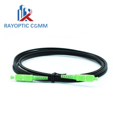 China LSZH Customized Patch Cord SM SX G657A2 SC APC-SC APC LSZH Single Mode Fiber Optic Cable SC LC Patch Cord for sale