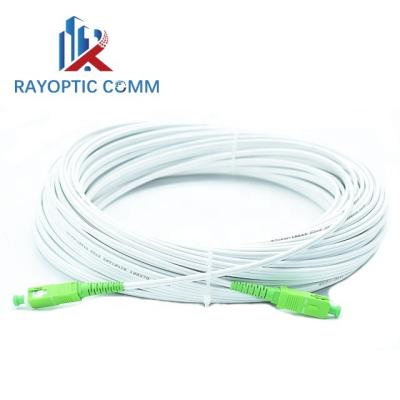 China LSZH Customized Fiber Optic Single Mode SC APC-SC APC 1 Core Connectors Butterfly Patch Cord Simplex Fibra Optica SC for sale