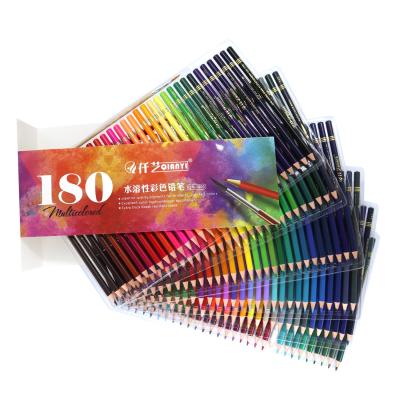 China Art Painting Wholesale 120/150/180 Colors Water Soluble Pencils Colored Pencil Set Quality For Art Painting for sale