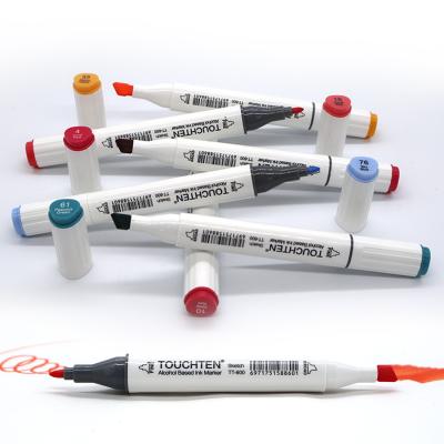 China School Alcohol Marker Color Sketch Alcohol Marker Twin Markers Pen for 168 color marcadores alcohol copic supplies for sale