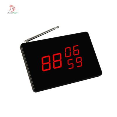 China ABS long range service system wireless receiver can show 3 groups of calling number at the same time for sale