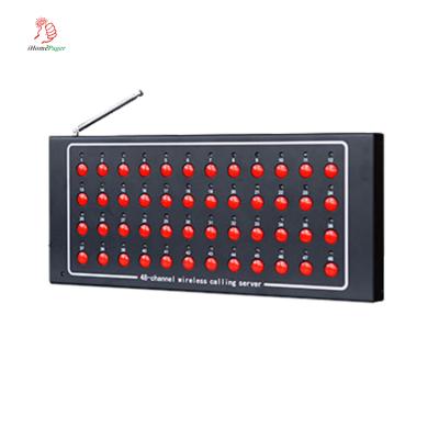 China 48 Channel Display Receiver Wall Mounted Radio Paging System 330x136x20mm for sale