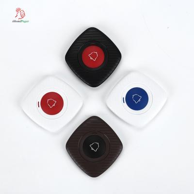 China Restaurant New Arrival Good Price Restaurant Paging System Waterproof Wireless Call Button Bell for sale