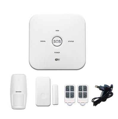 China OEM ce/rohs wireless smart rfid Plublic area burglar burglar alarm system GM/M 850/900/1800/1900 with sensors for sale