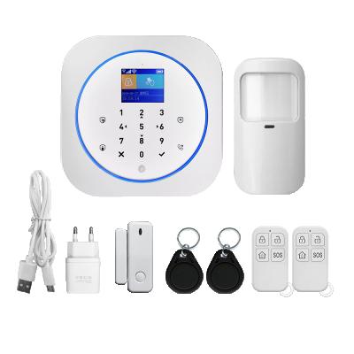 China Fashion Design Tuya Wifi GSM Spanish Portuguese Home Anti-theft System GW2 for sale