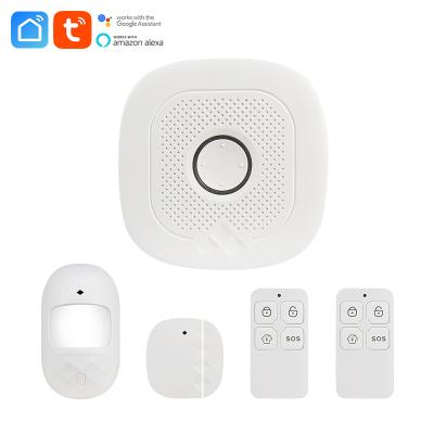 China Free shipping Smart Home Alarm System IOS/Android CE RED/ROHS/IEC60950 EU USA OEM wifi home security alarm with proximity sensor for sale