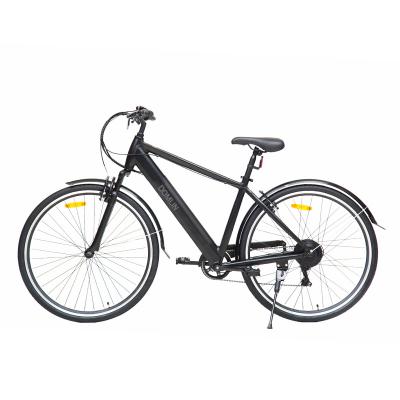 China Popular Electric Bike Full Suspension City Road Electric Bike Aluminum Alloy Design 700C Electric Bike For Adults for sale