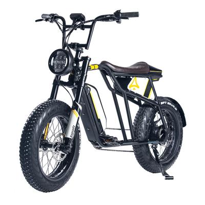 China Aluminum Alloy Off Road Fat Tire Dirt Bike Mountain Road EBike 48V 500W Fast Electric Wholesale Electric Bike for sale