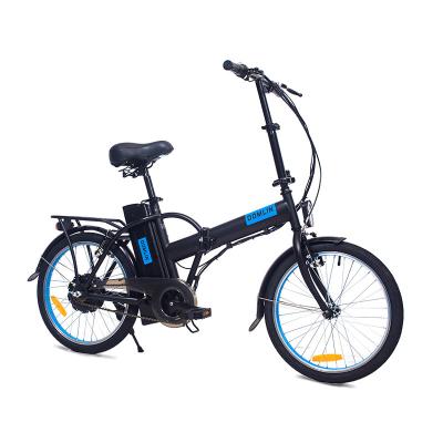 China Factory Price 250W Steel Electric Bike 20 Inch Electric Folding Bike for sale