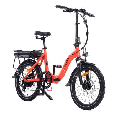 China Alloy New Arrival 36V 250W Ebike Disc Brake Shimano 7 Speed ​​Foldable Electric Bike for sale