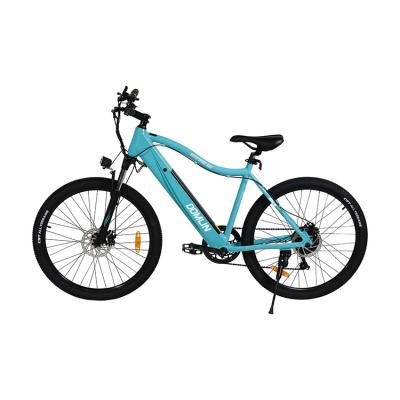 China New Design Green Mountain Bike 27.5 Inch 36V 48V Brushless Motor Electric Bicycle With Built-in Lithium Battery Suspension MTB Electric Bike for sale