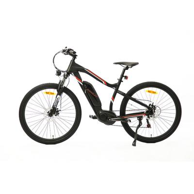 China Aluminum alloy mid drive 27.5 inch motor mountain bike aluminum alloy electric suspension mountain bike for sale