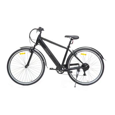 China 700C Aluminum Alloy Suspension City Bicycle 250W 500w EBIKE Electric Urban Commuter Bikes For Adults for sale