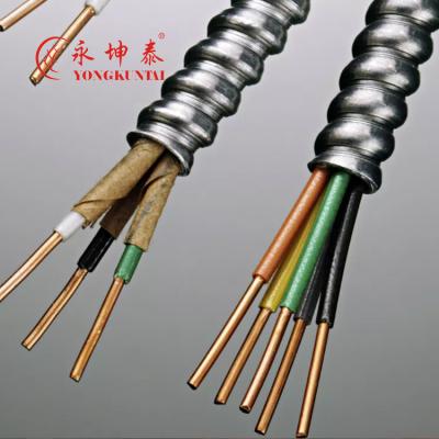 China Warming 250ft 12/2 CU solid MC lite cable for USA market THHN cable for sale