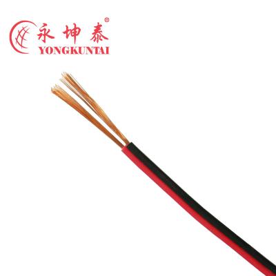 China Twin Flat Flexible LED Screen PVC Insulated Electrical Copper Wire For Led Screen for sale