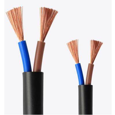 China Household Appliances RVV 300/500V Low Voltage 3+1 Core PVC Copper Electrical Wire Cable for sale