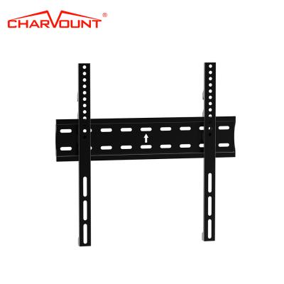 China Cold Rolled Steel Fixed Flat Panel TV Mount Max VESA 400*400mm TV Frame Heavy Duty LCD TV Wall Mount for sale