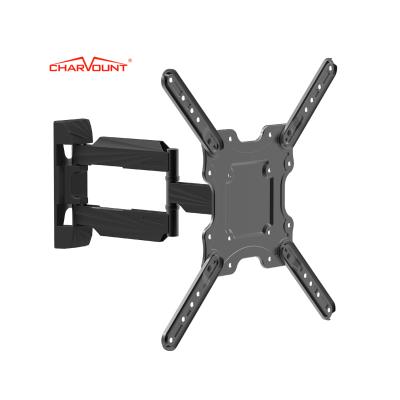 China Cold Rolled Steel Tilt Para TV Mounting Max VESA Adjustable 400*400mm TV Wall Mount TV Bracket for sale