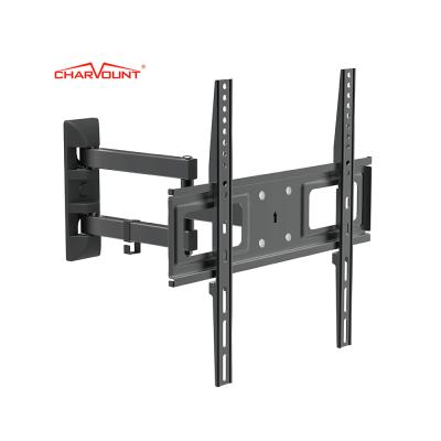 China Cold Rolled Steel 180 Degree Swivel TV Bracket Full Motion TV Mount Max VESA 400*400mm TV Wall Mount for sale