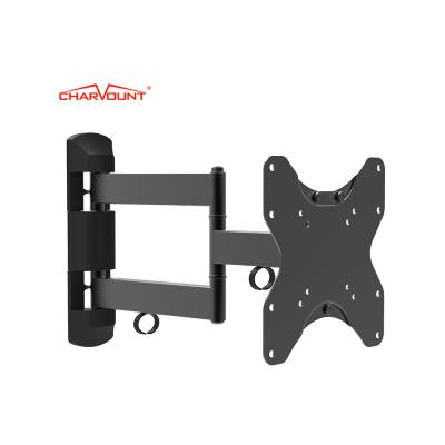 China Max VESA 200*200mm Universal Cold Rolled Steel Adjustable TV Wall Mount 180 Degree Swivel TV Mount for sale