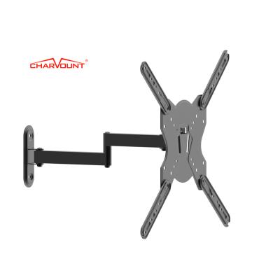 China Cold Rolled Steel 180 Degree Swivel 400*400mm Max VESA TV Hanger Frame Adjustable TV Wall Mount for sale