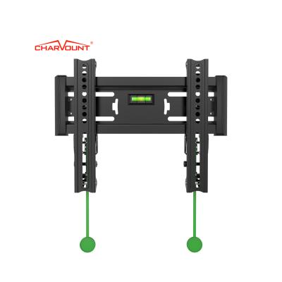 China Cold Rolled Steel Flat TV Mount LED LCD Panel Fixed TV Wall Mounts Bracket for sale