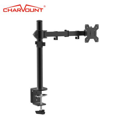 China Full Motion 180 Degree Swivel Dual Monitor Mount Max VESA 100*100mm Single Monitor Mount Other Computer Accessories for sale