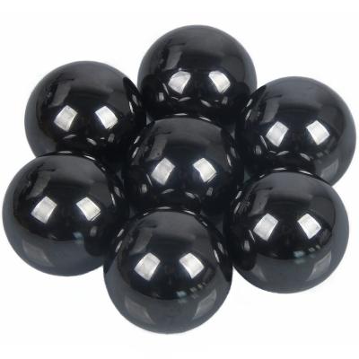 China Industrial Magnet Black Balls, 8Pcs Magnets Stirring Toys With Bag, Hematite Rattlesnake Magnetic Eggs Magnetic Toy for sale