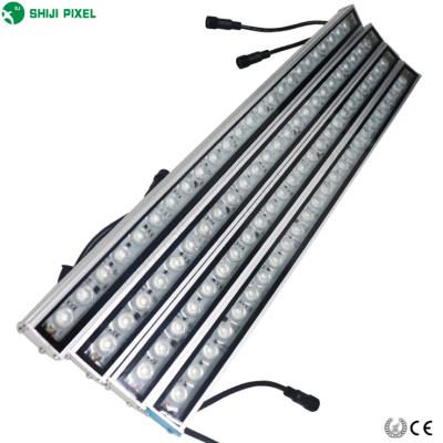 China IP67 24W Architectural LANDSCAPE Lighting Waterproof Magic Color Changing Led Bar Wall Washer for sale