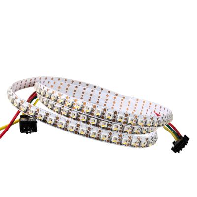 China Accessible LANDSCAPE Digital Smart Pixel 144 3535 SMD SK6812 RGBW Full Color Flexible Led Light Strip for sale